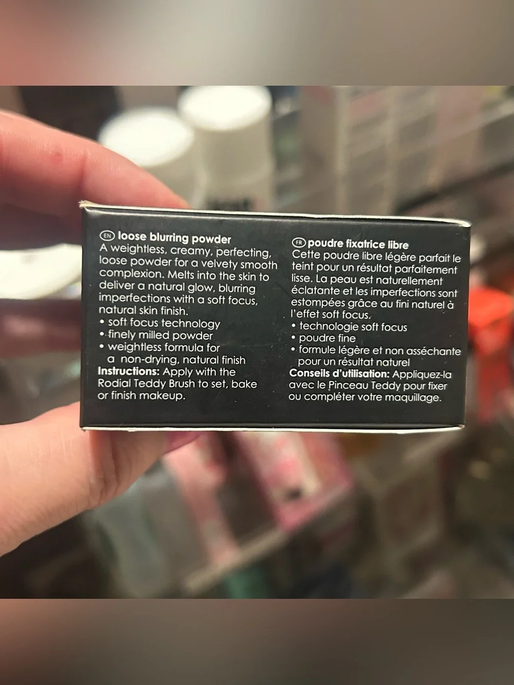 Rodial Glass Powder Loose Blurring Powder - 0.28 oz / 8 g - Full Size NIB